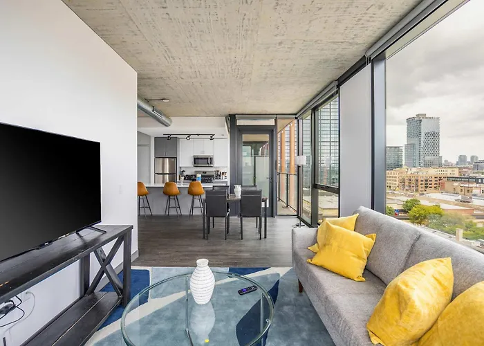 Freshly Minted 2br - Elegance & Comfort In Apartment Chicago